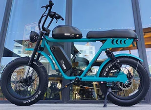 デュアルバッテリー式タイヤ電動バイクであらゆる地形を征服